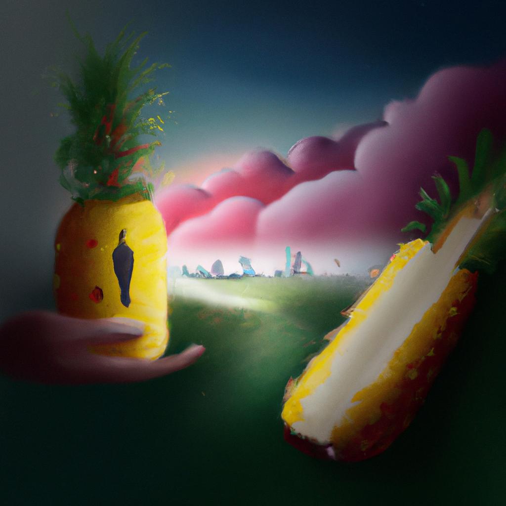 Imagem de capa do post Descubra o Significado de Sonhar com Abacaxi! com um desenho digital