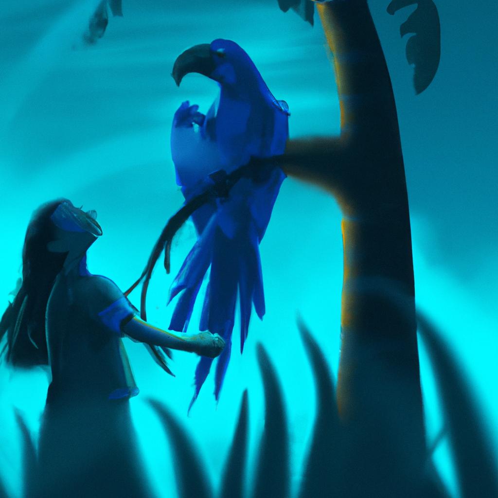 Imagem de capa do post Descubra o Significado de Sonhar com Arara Azul! com um desenho digital