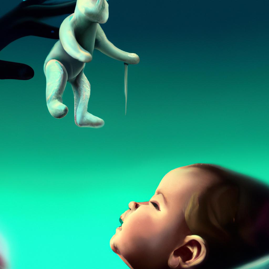 Imagem de capa do post "Descubra o Significado de Sonhar com Bebê com Dentes!" com um desenho digital