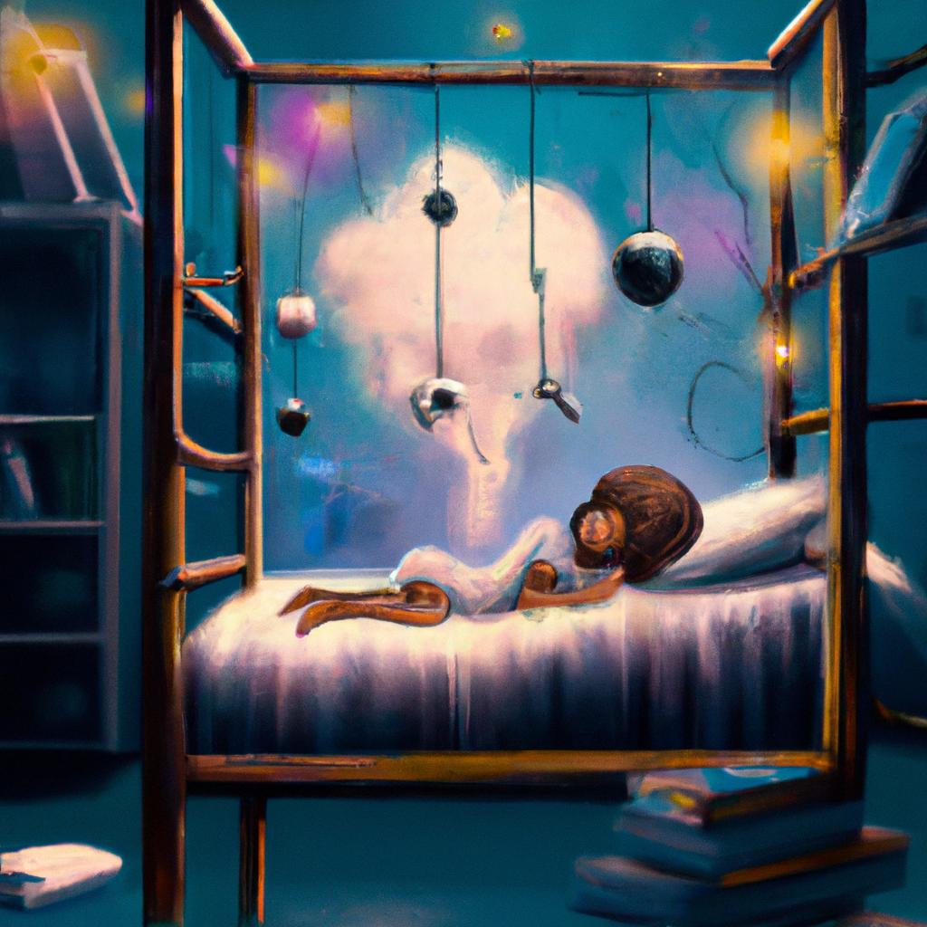 Imagem de capa do post "Berco de Madeira: Descubra o Significado do Seu Sonho!" com um desenho digital