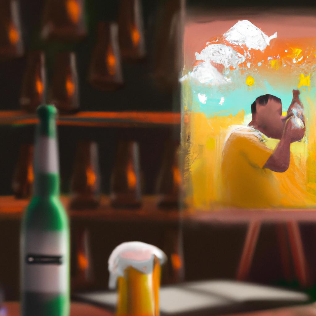 Imagem de capa do post Sonhar com Cerveja: Descubra Seu Significado Real! com um desenho digital