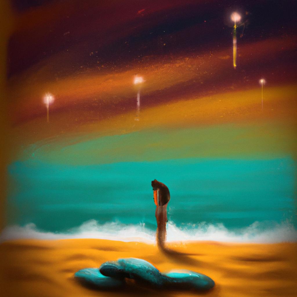 Imagem de capa do post "Descubra o Significado de Sonhar com Ex: Uma Análise Reveladora!" com um desenho digital