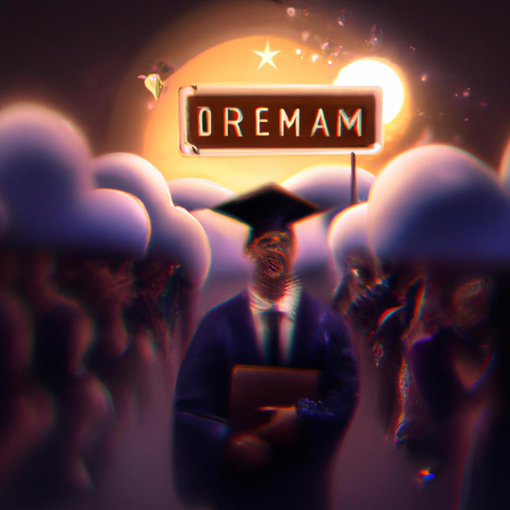 Imagem de capa do post Descubra o "Significado de Sonhar com Festa de Formatura"! com um desenho digital
