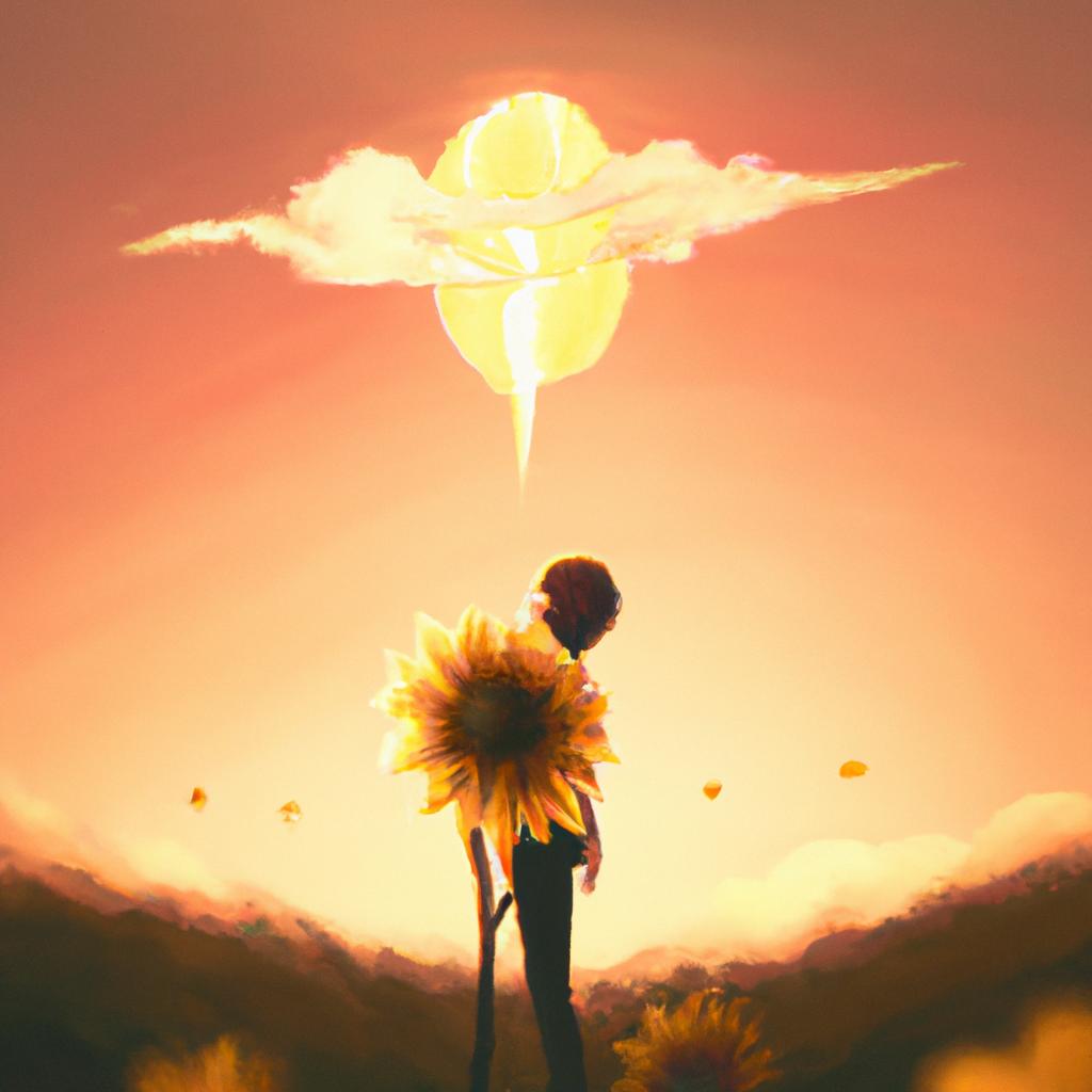Imagem de capa do post Descubra o Significado de Sonhar com Girassol! com um desenho digital