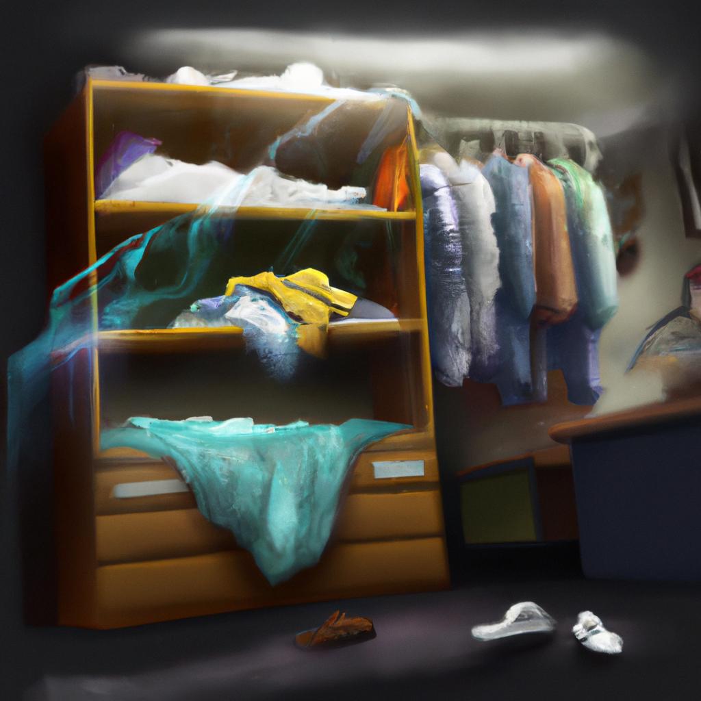 Imagem de capa do post Descubra o Significado de Sonhar com Guarda-Roupa Quebrado! com um desenho digital