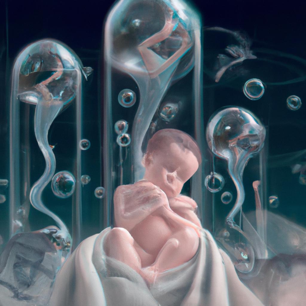 Imagem de capa do post "Descubra o Significado de Sonhar com Muitos Bebês!" com um desenho digital