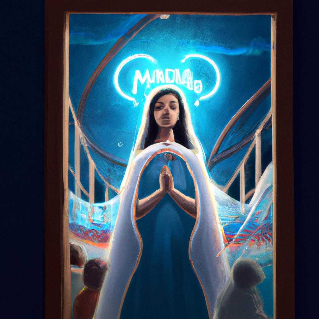 Imagem de capa do post Descubra o Significado de Sonhar com Nossa Senhora Aparecida! com um desenho digital