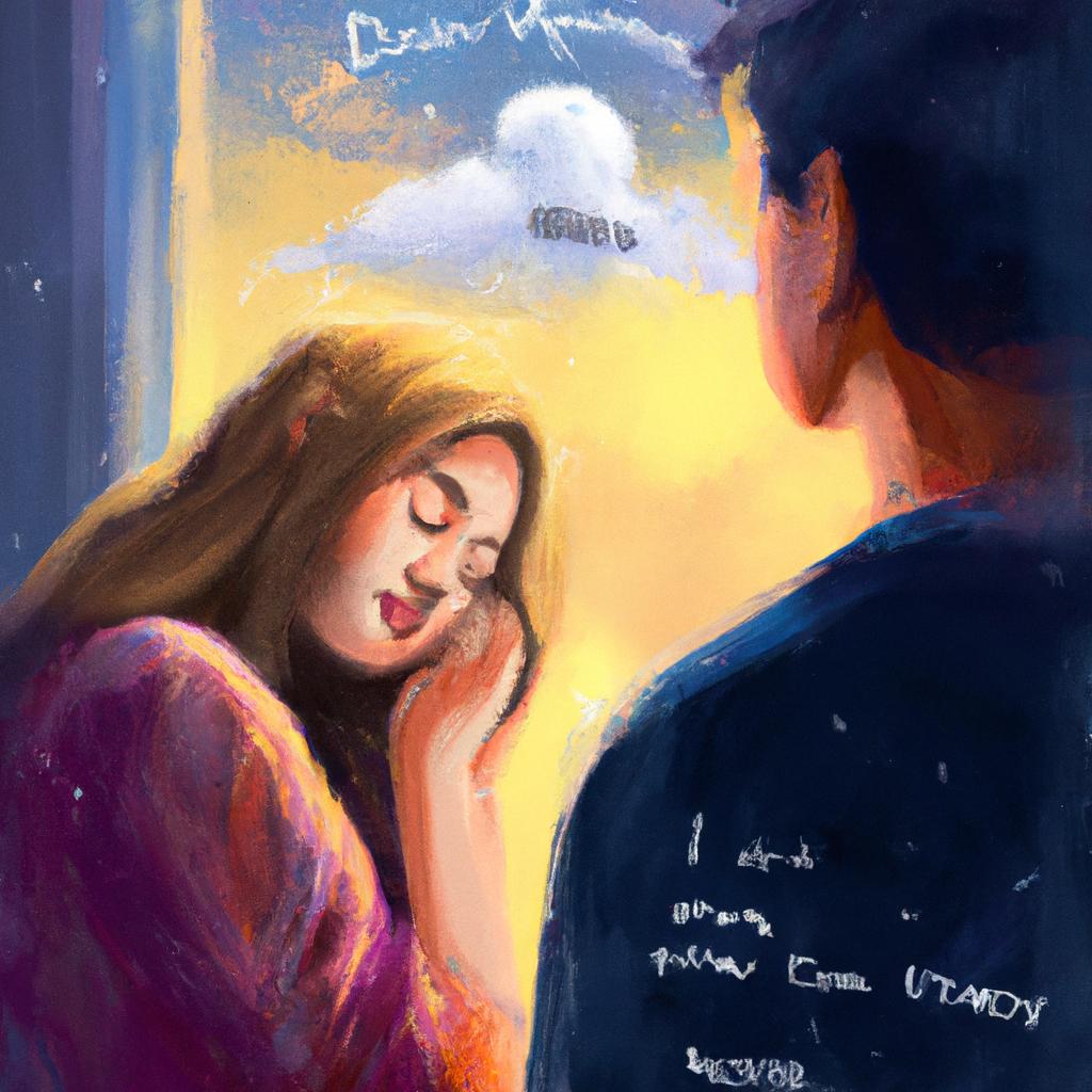 Imagem de capa do post "Descubra o Significado de Sonhar com o Ex Namorado!" com um desenho digital