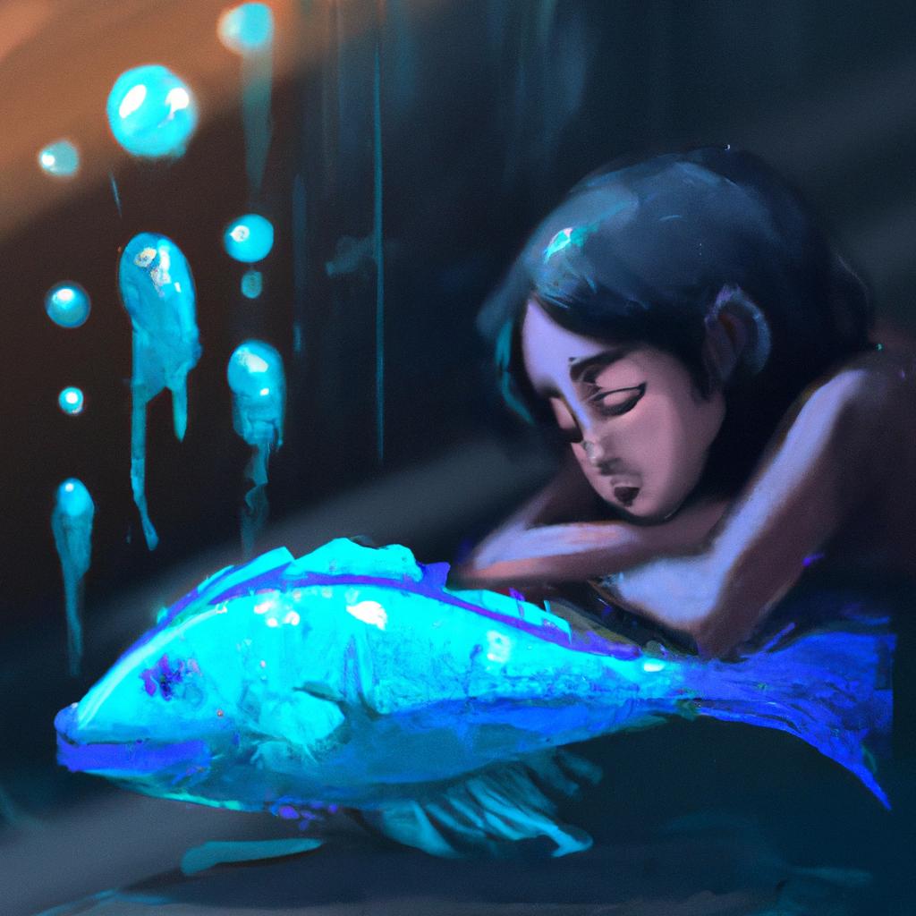 significado de sonhar com peixe azul3