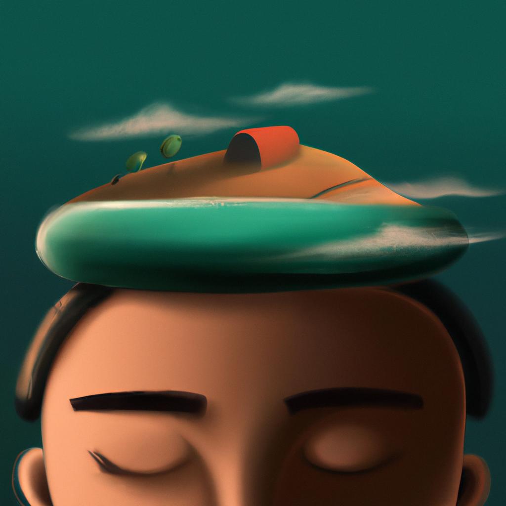 Imagem de capa do post "Descubra o Surpreendente Significado de Sonhar com Piolho na Cabeça" com um desenho digital