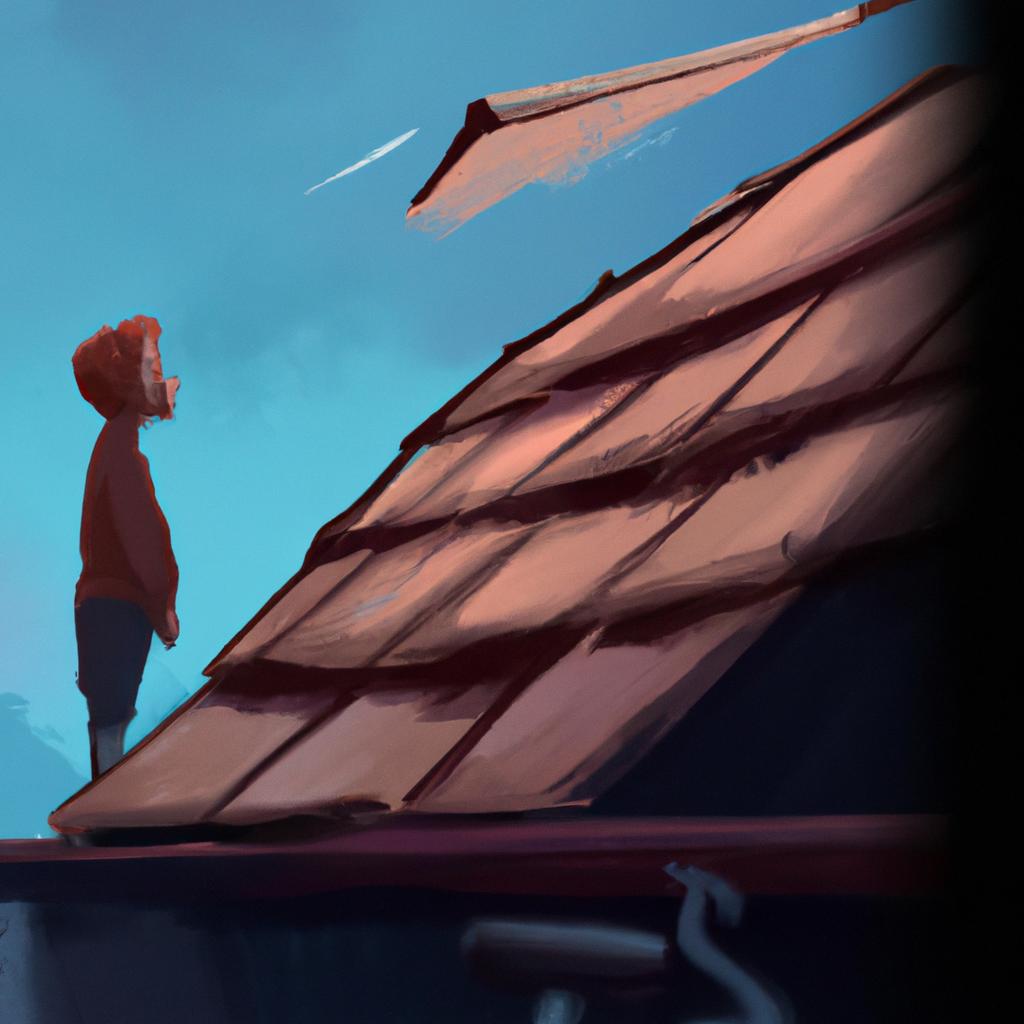 Imagem de capa do post "Descubra o Significado de Sonhar com Telha: Surpreenda-se!" com um desenho digital