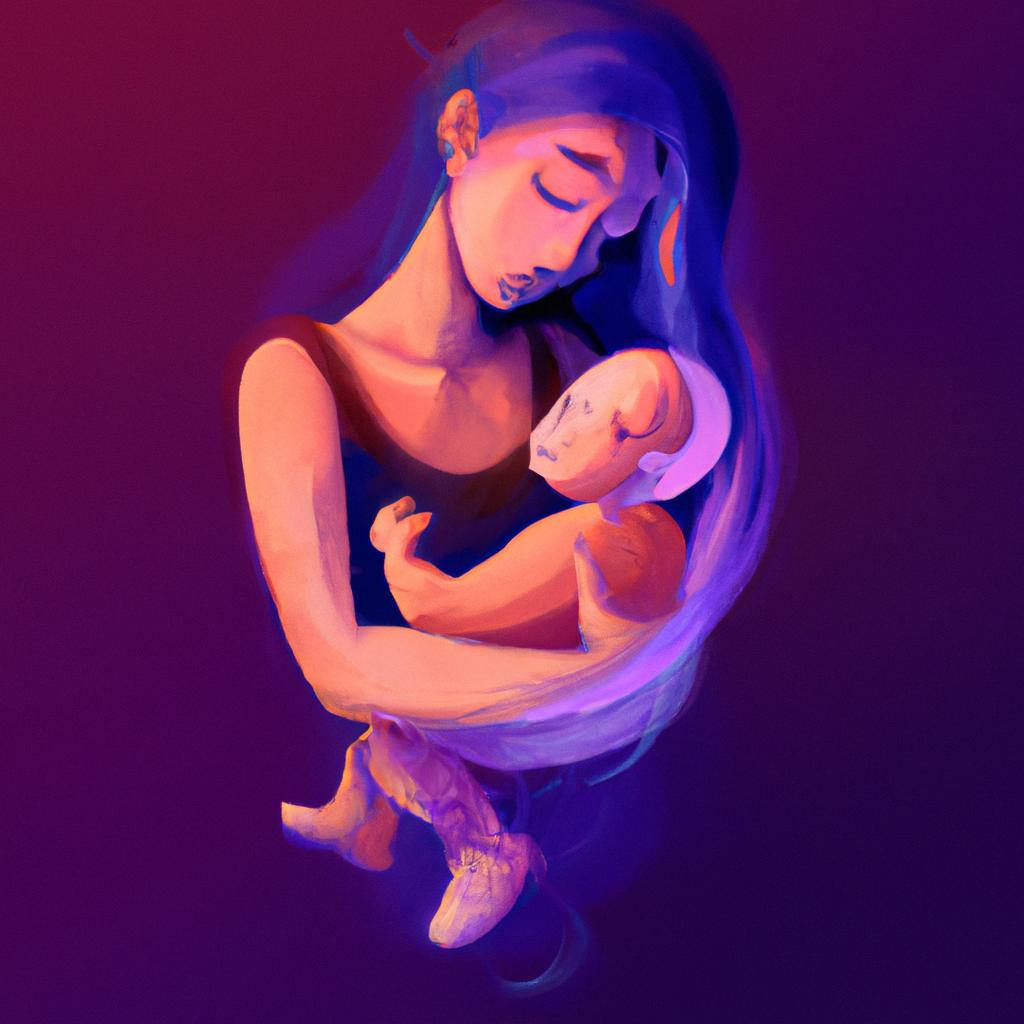 Imagem de capa do post Descubra o "Significado de Sonhar com um Bebê no Colo"! com um desenho digital