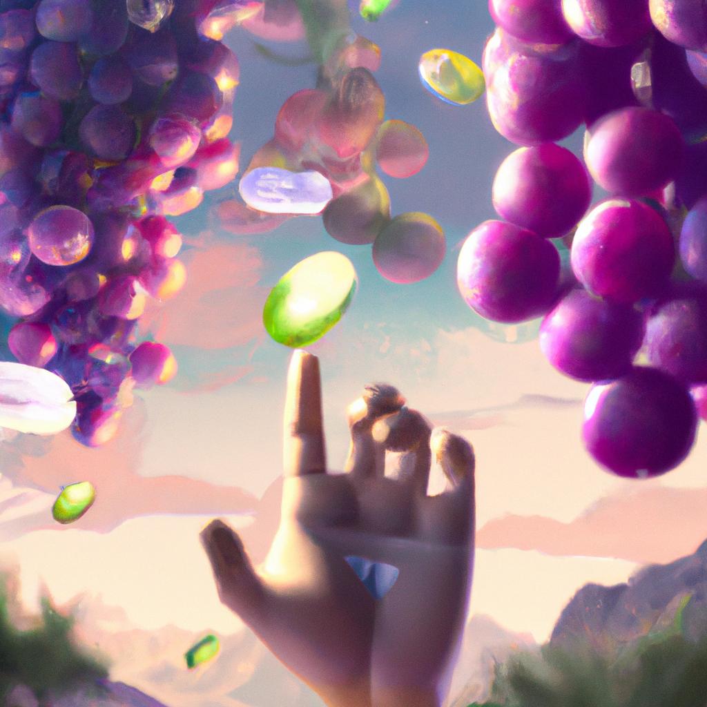 Imagem de capa do post Descubra o Significado de Sonhar com Uvas! com um desenho digital