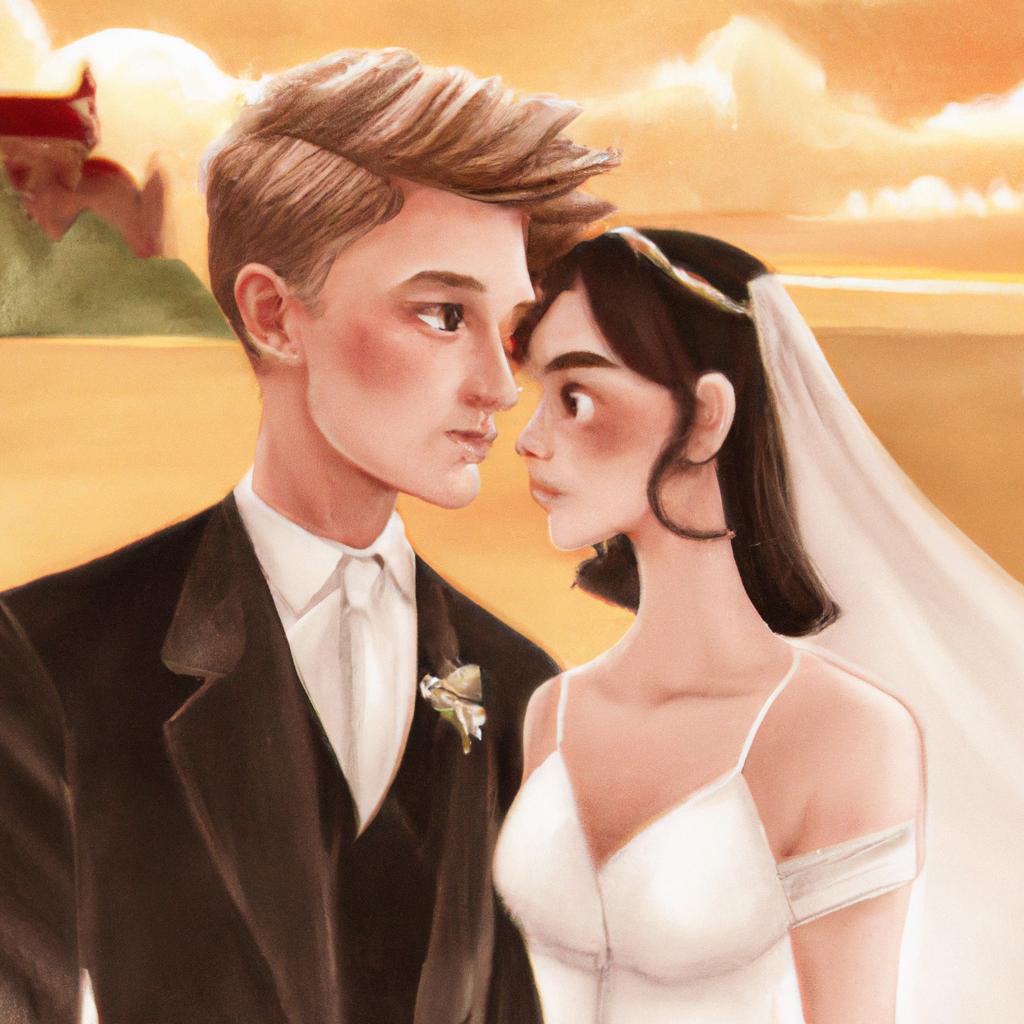 Imagem de capa do post Descubra o Significado de Sonho com Casamento! com um desenho digital