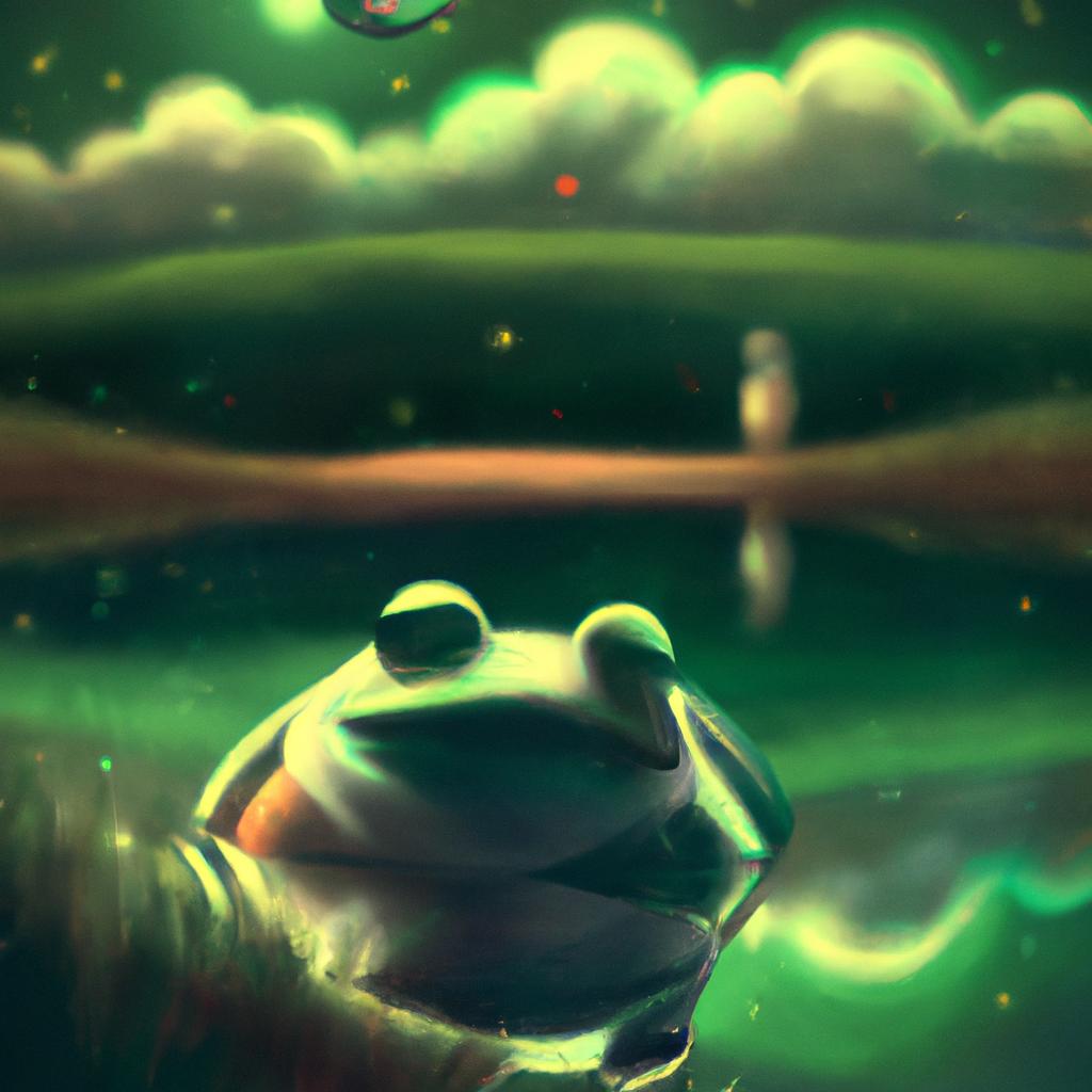Imagem de capa do post Descubra o Significado de Sonhar com Sapo! com um desenho digital