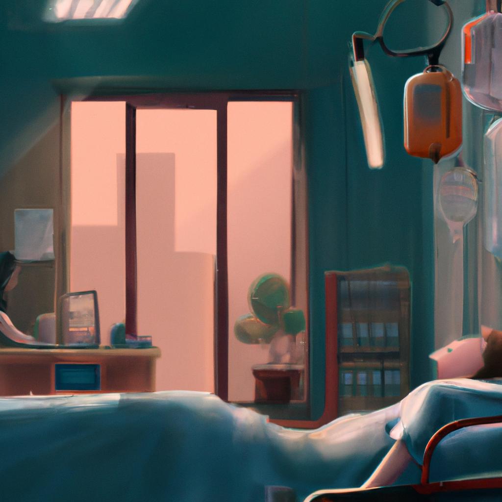 Imagem de capa do post "Significado de Sonhar com Hospital: Descubra o que Está Por Trás!". com um desenho digital