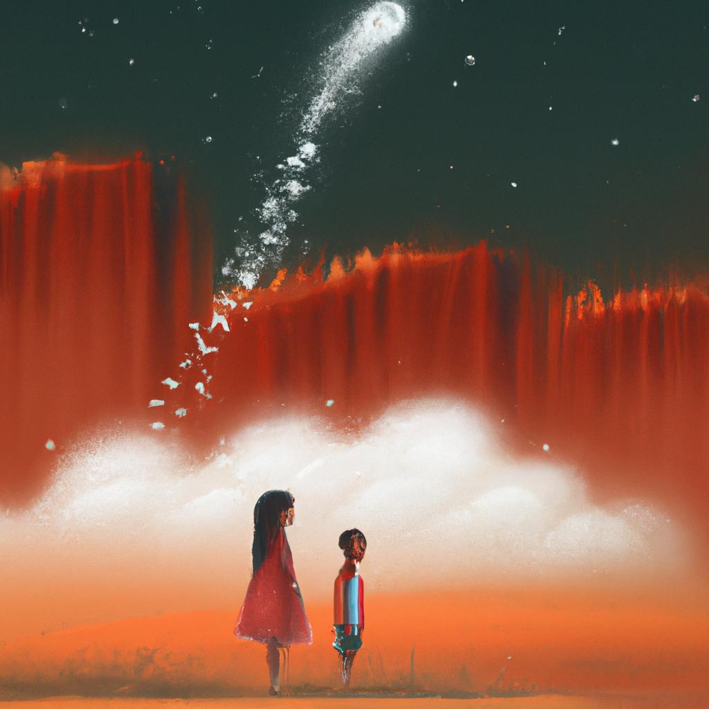 Imagem de capa do post "Sonha com Pessoa Conhecida? Descubra o Significado!" com um desenho digital