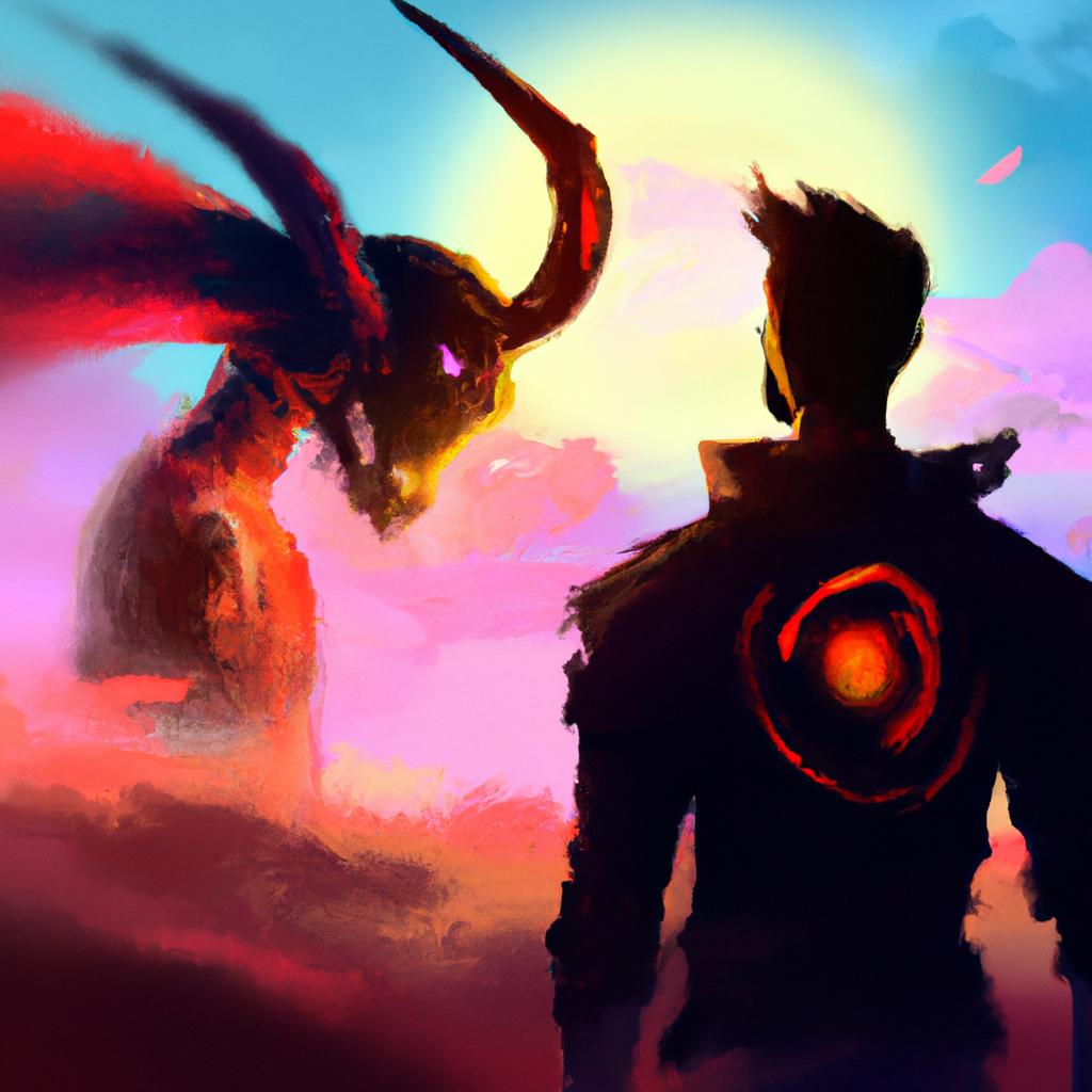 Imagem de capa do post "Brigando com a Rival: Descubra o Significado de Sonhos!" com um desenho digital