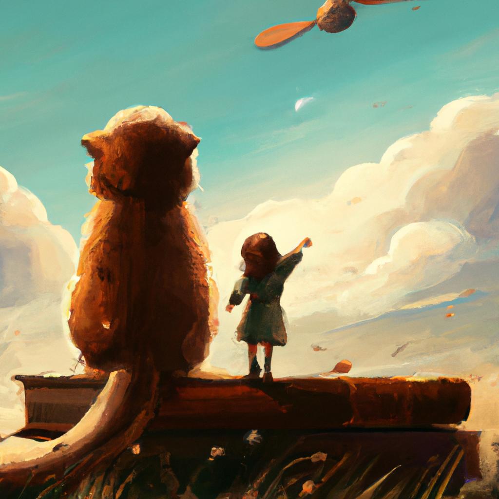 Imagem de capa do post "Descubra o Significado de Sonhar Brincando com Crianças!" com um desenho digital