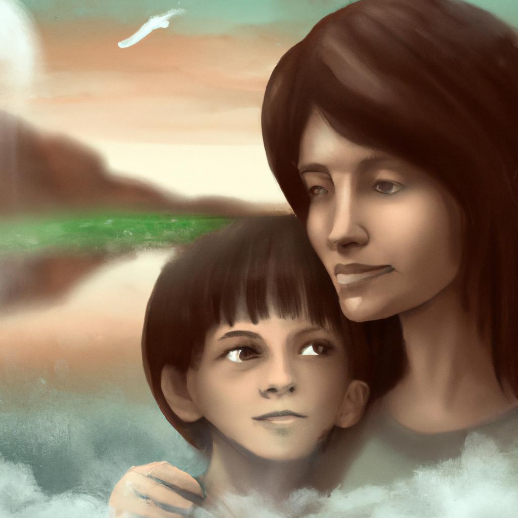Imagem de capa do post "Descubra o Significado de Sonhar Com a Mãe da Pessoa que Você Gosta!" com um desenho digital