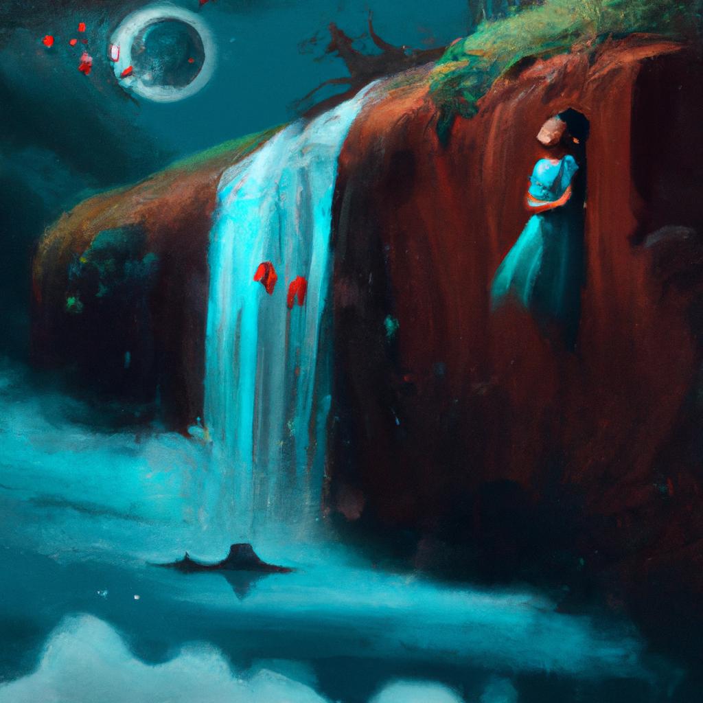 sonhar com agua azul escura4