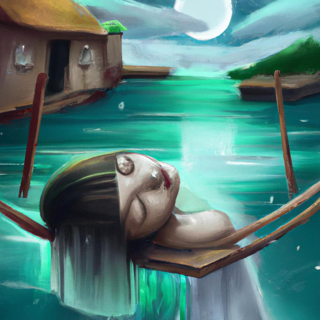 Imagem de capa do post "Descubra o Que Significa Sonhar com Água Branca!" com um desenho digital
