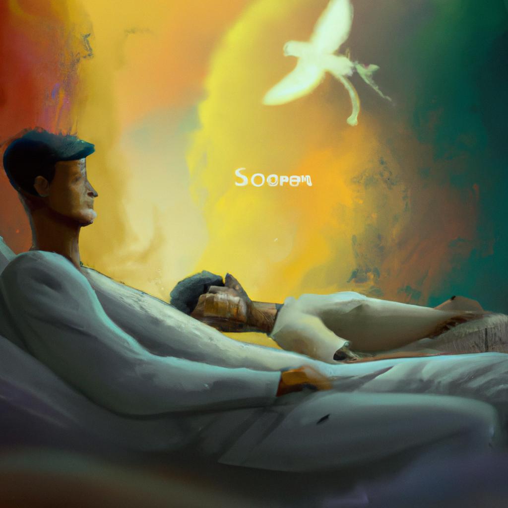 Imagem de capa do post "Sonhar com Alguém Morrendo: O Que Significa?" com um desenho digital