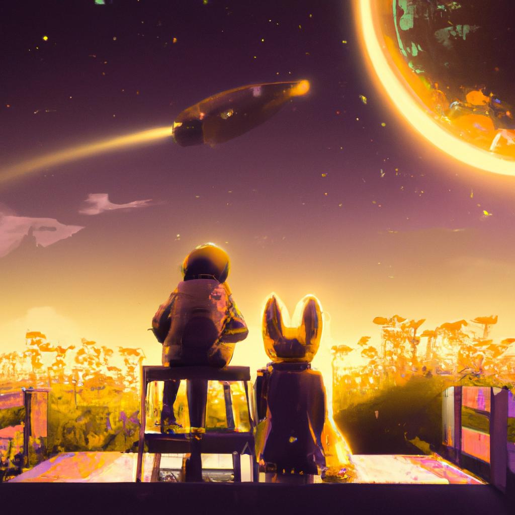 Imagem de capa do post "Sonhar com Amigo que já Morreu: O Que Significa para Você?" com um desenho digital