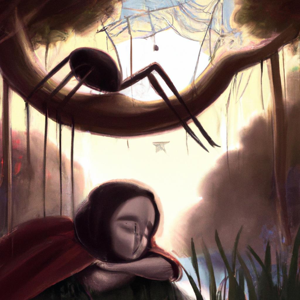 sonhar com aranha pequena preta3