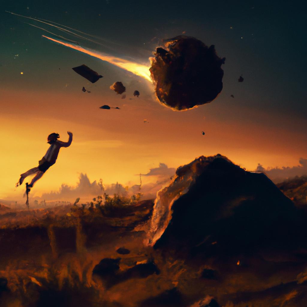 Sonhar com Asteroide: O Significado de Um Aviso Planetário? 3 sonhar com asteroide caindo na terra3