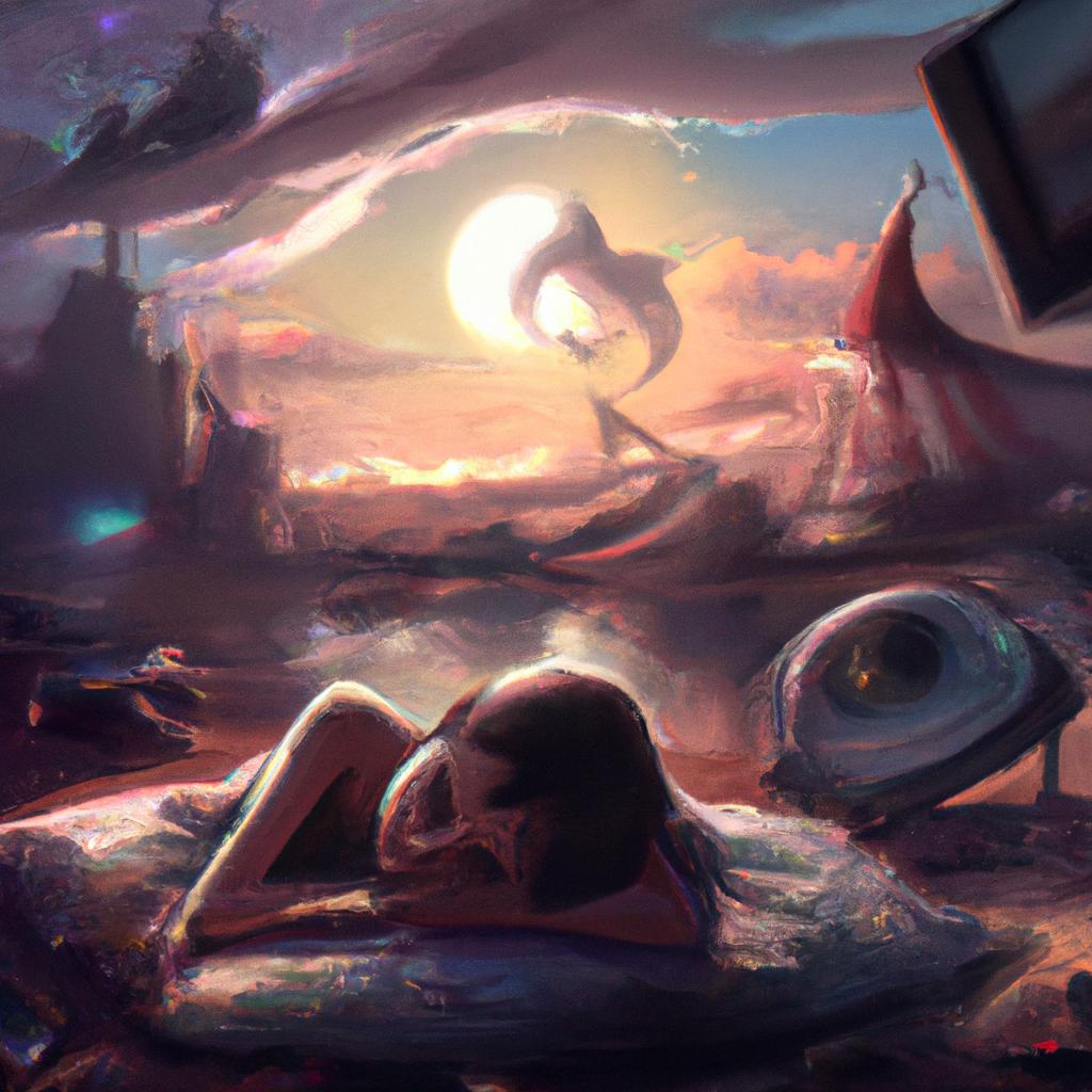 Imagem de capa do post "Descubra o que Significa Sonhar com Bagunça!" com um desenho digital