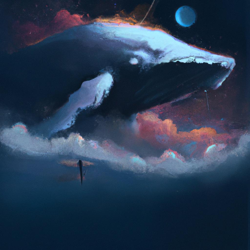 Imagem de capa do post Descubra o Significado de Sonhar com Baleia Grande! com um desenho digital