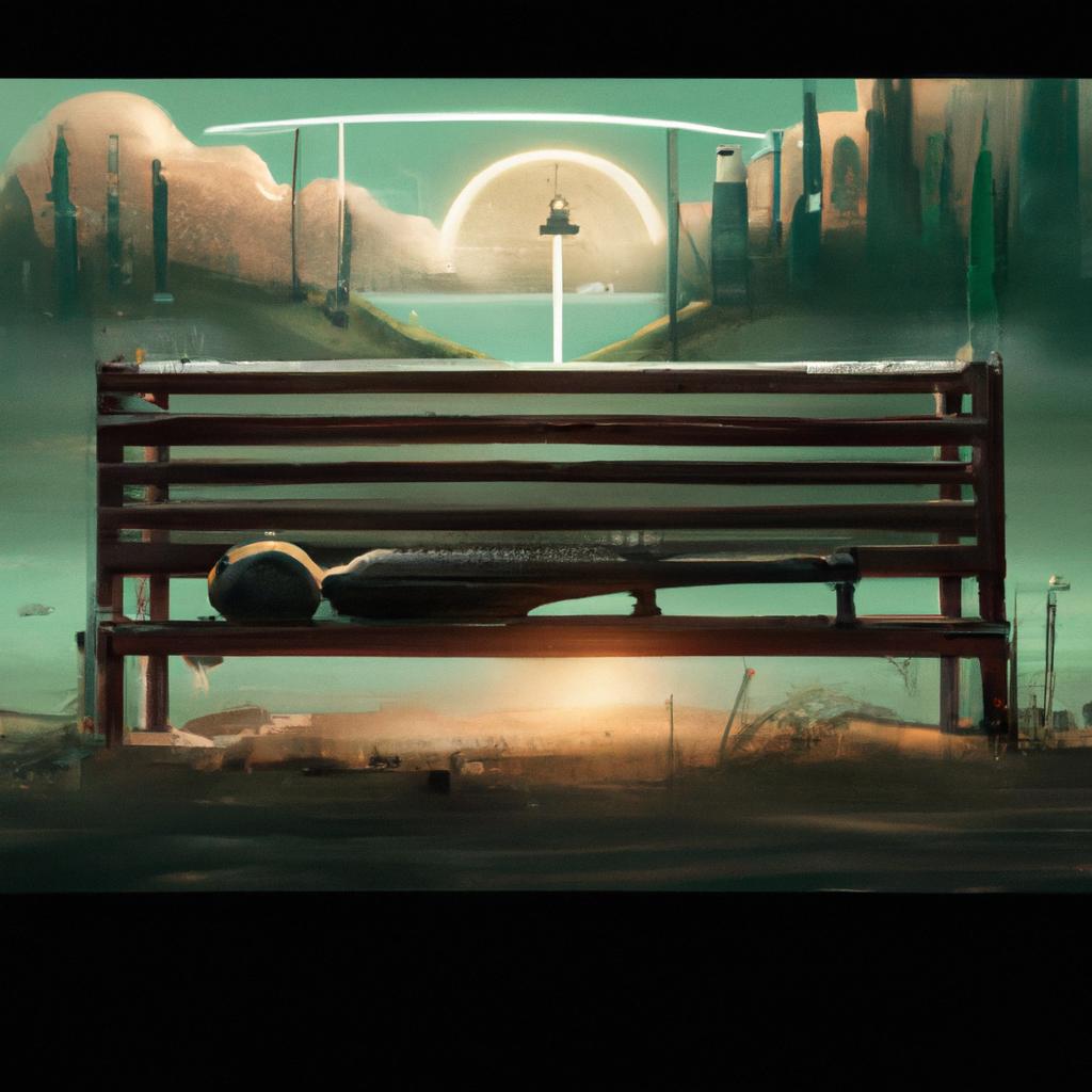 Imagem de capa do post "Sonhar com Banco: Descubra o Significado Oculto dos Seus Sonhos!" com um desenho digital