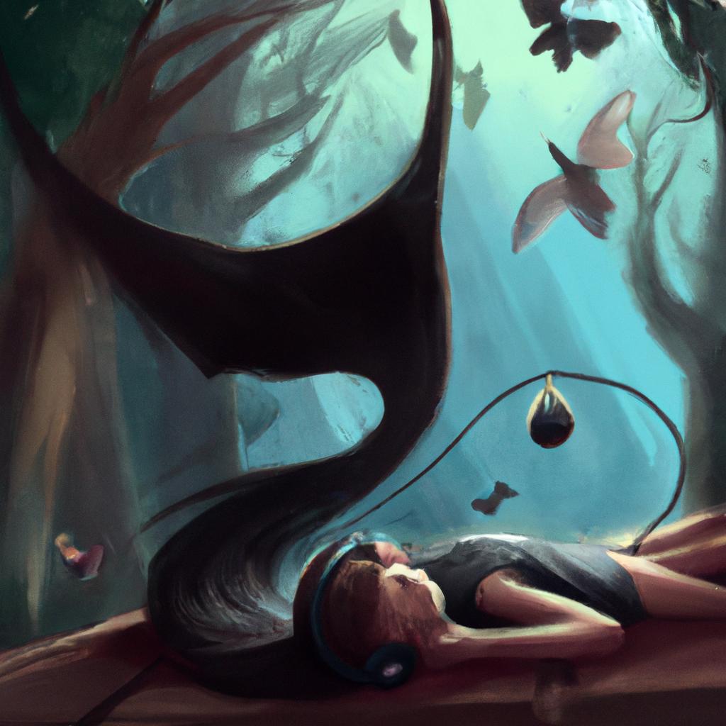 Imagem de capa do post "Sonhar com Barata Saindo do Ouvido? Entenda o Significado!" com um desenho digital
