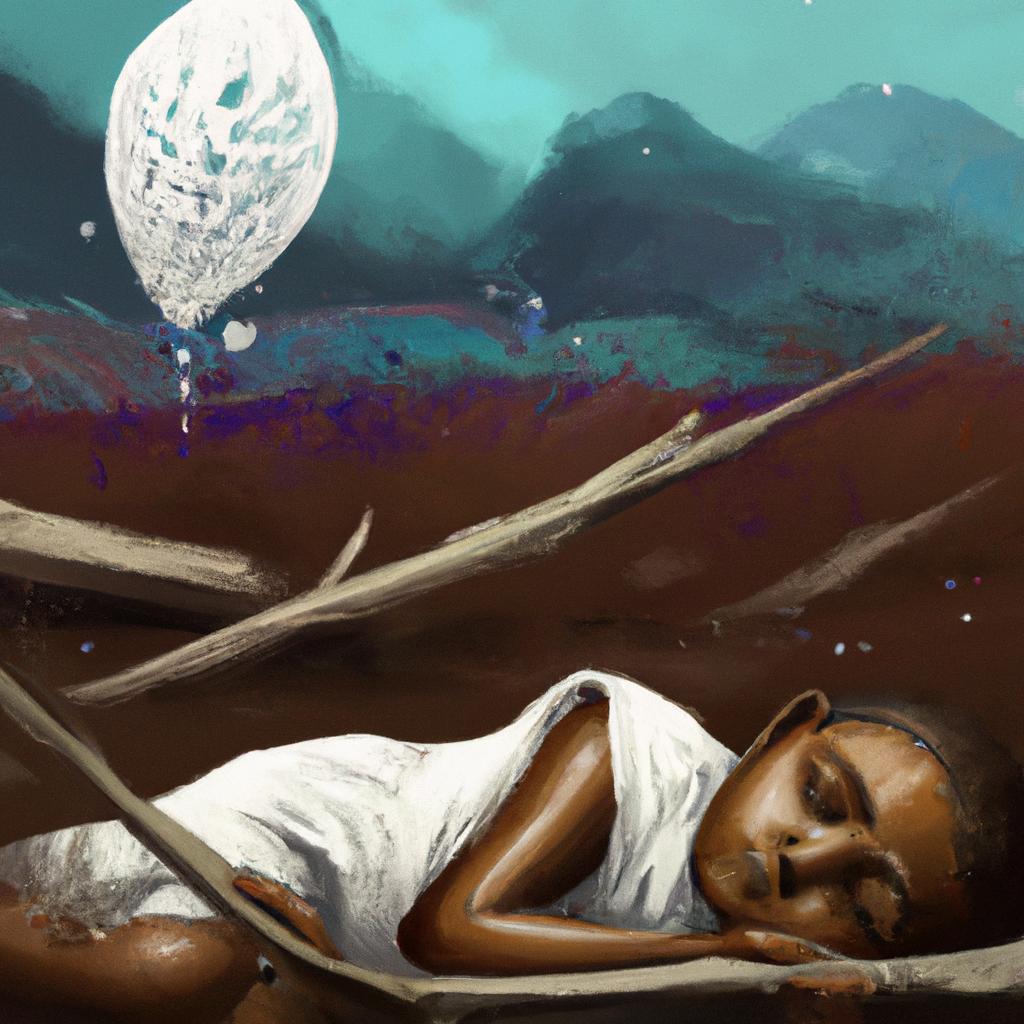 Imagem de capa do post "Sonhar com Barro Branco: Descubra o Significado Profundo!" com um desenho digital