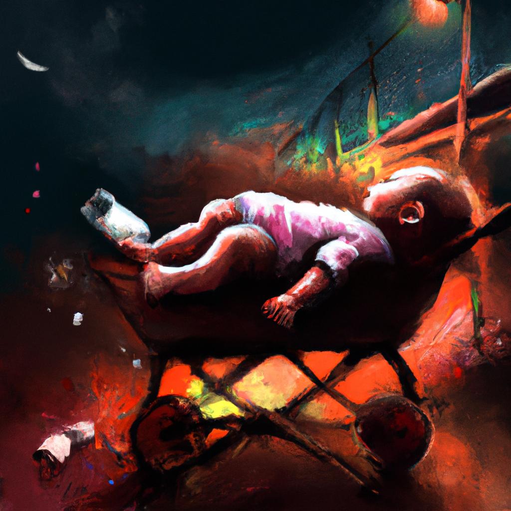 Imagem de capa do post "Descubra o Significado de Sonhar com Bebê Abandonado!" com um desenho digital