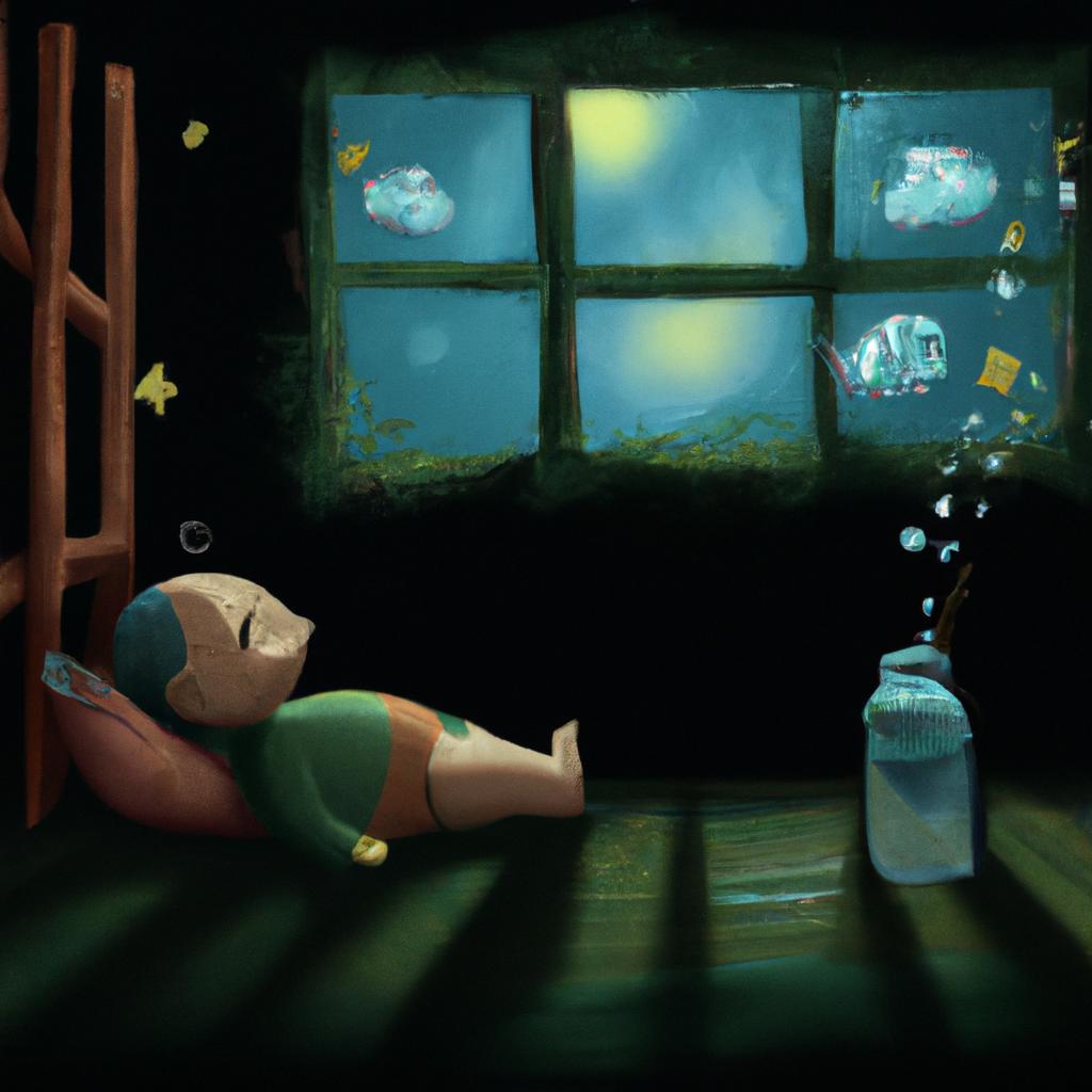 Imagem de capa do post "Sonhar com Bebê Doente: Entenda o Significado!" com um desenho digital