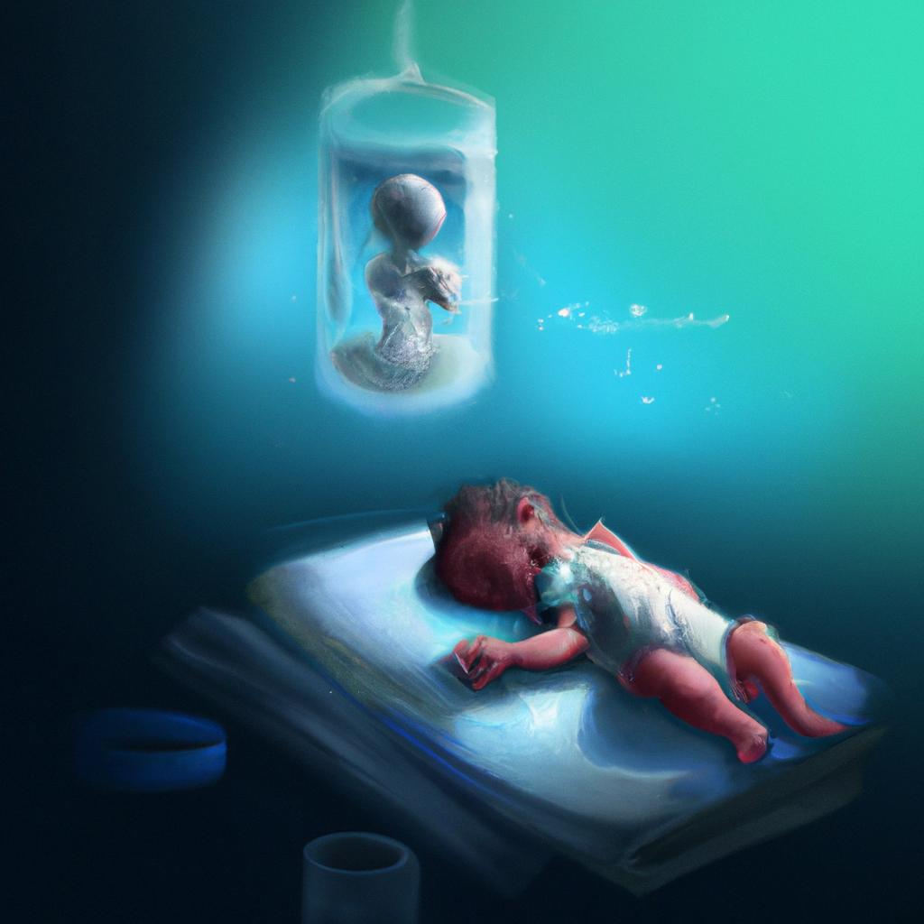 Imagem de capa do post Sonhar com Bebê Recém-Nascido Morto: Entenda o Significado! com um desenho digital