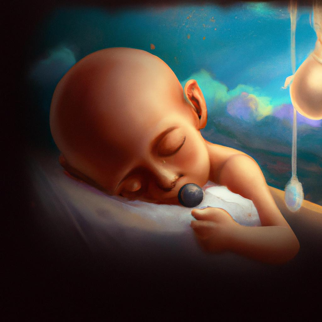 Imagem de capa do post "Sonhar com Bebê Sujo de Fezes: Entenda o Significado"! com um desenho digital