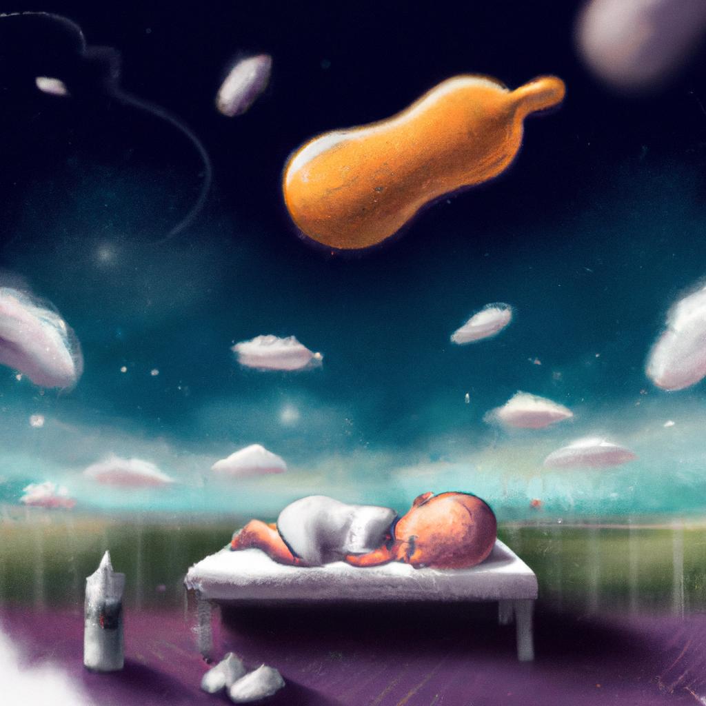 Imagem de capa do post "Sonhar Com Bebê Todo Sujo de Fezes: Entenda o Significado!" com um desenho digital
