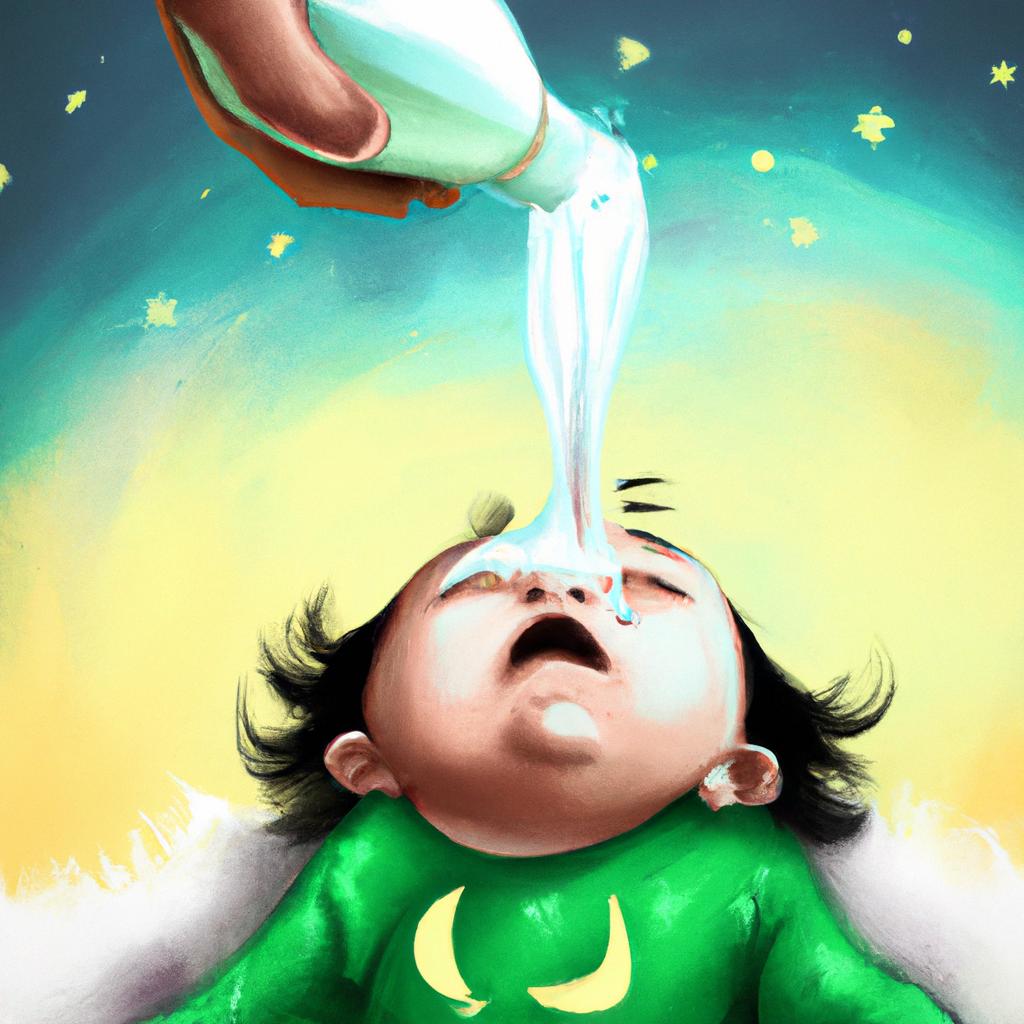 Imagem de capa do post Sonhar com Bebê Vomitando Leite: Descubra o Significado! com um desenho digital