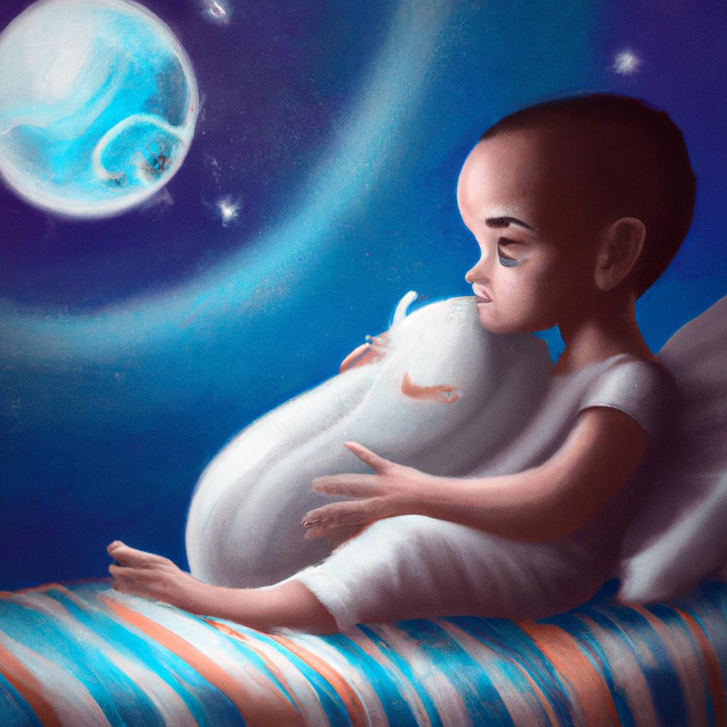 Imagem de capa do post "Sonhar com Bebêzinhos: Descubra o Significado dos Sonhos!" com um desenho digital