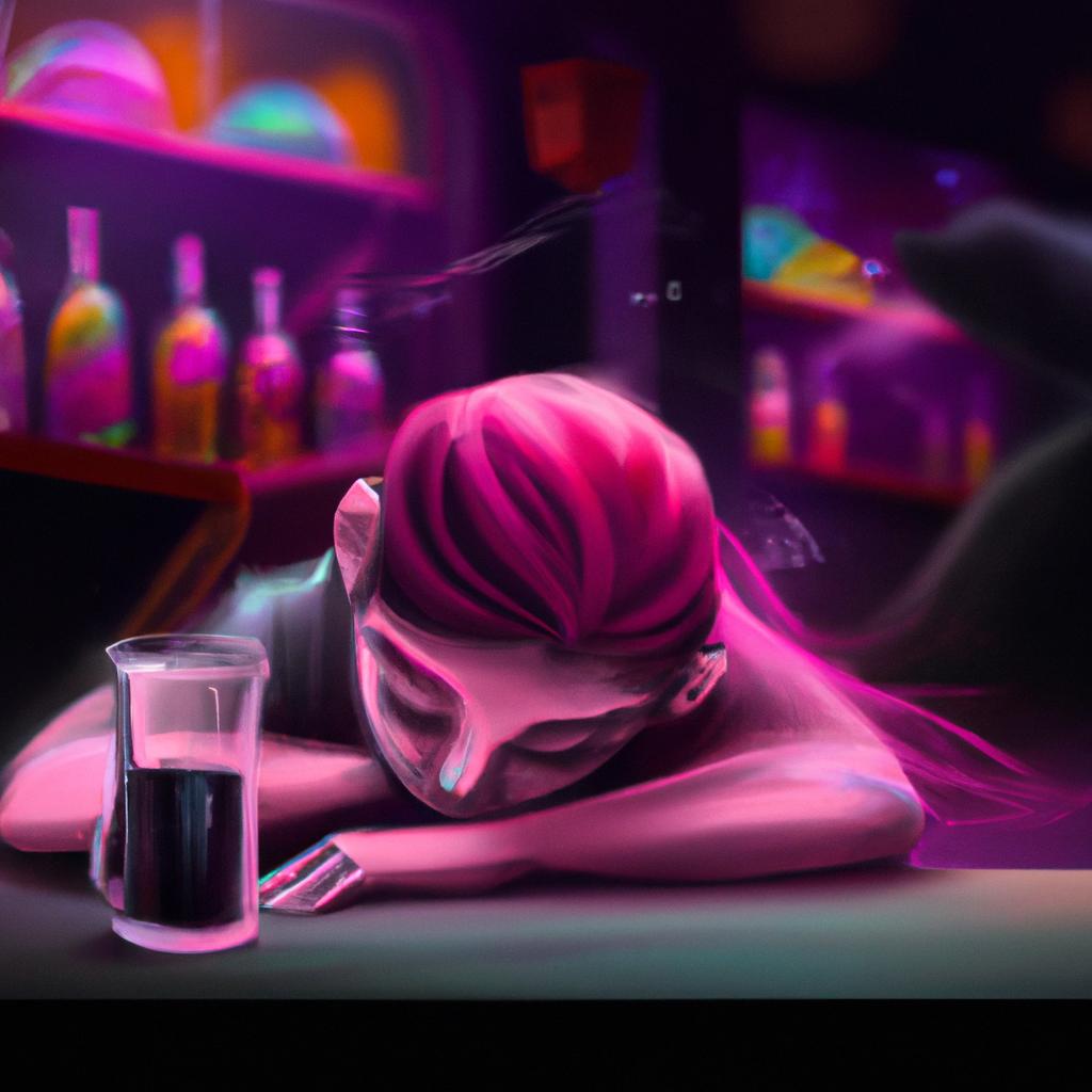 Imagem de capa do post "Significado de Sonhar com Bebida: Descubra o que isso Revela!" com um desenho digital