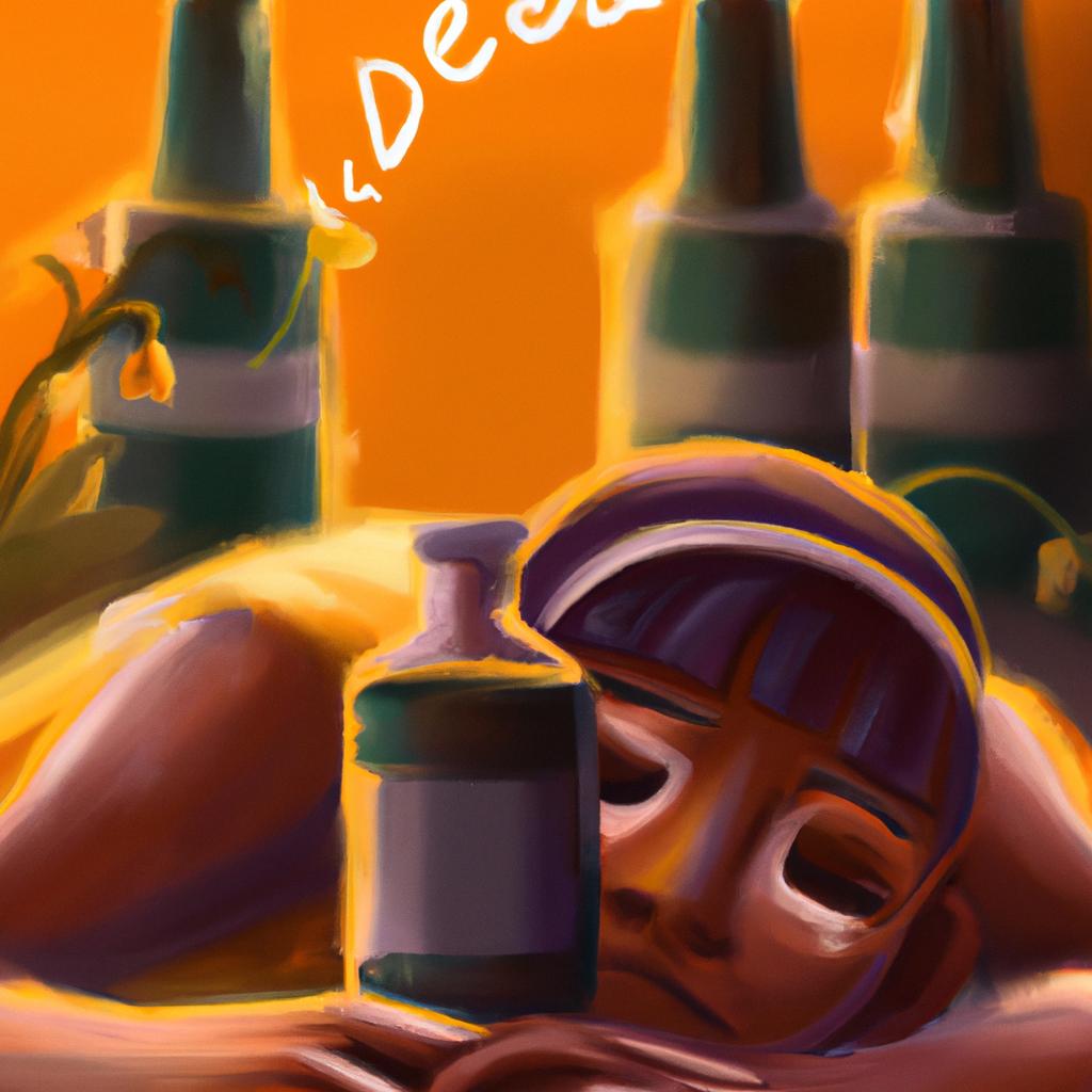 Imagem de capa do post "Sonhar com Bebidas: O Significado Secreto por Trás dos Sonhos" com um desenho digital