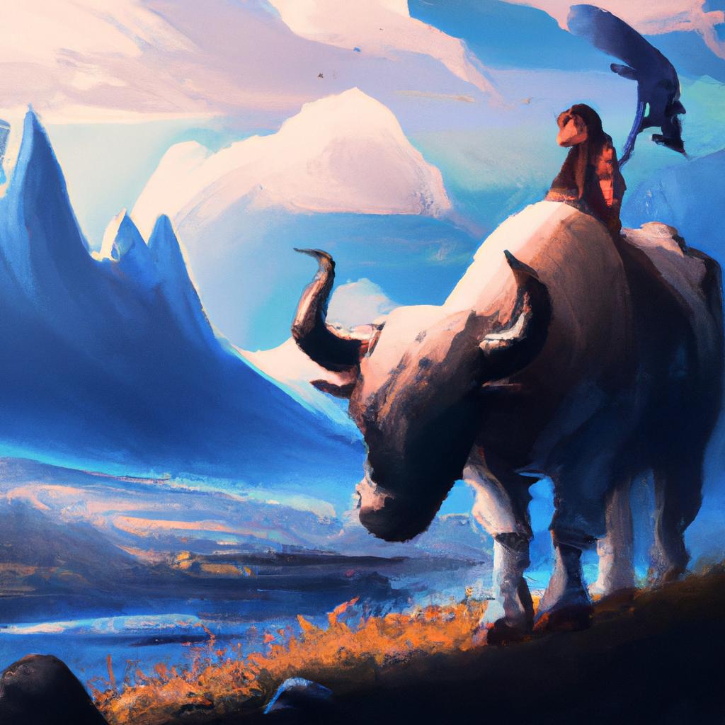 Imagem de capa do post "Descubra o Que Significa Sonhar com Bezerro no Jogo do Bicho!" com um desenho digital