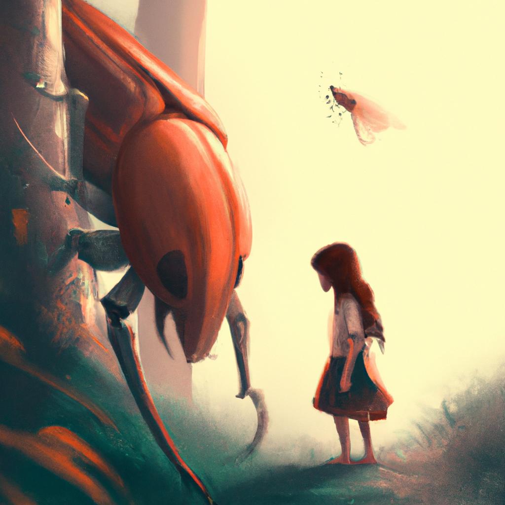 Imagem de capa do post "Descubra o Significado de Sonhar com Bicho Saindo do Pe!" com um desenho digital