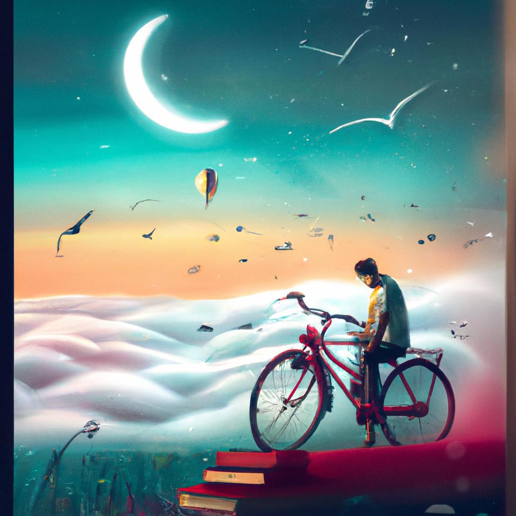 Imagem de capa do post Descubra o Significado de "Sonhar com Bicicleta Livro dos Sonhos" com um desenho digital