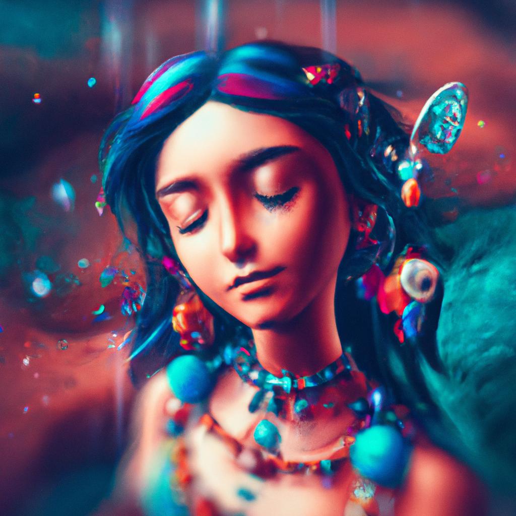 sonhar com bijuterias coloridas3