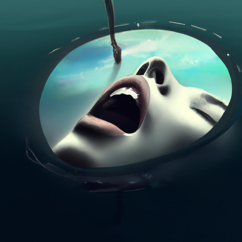 Imagem de capa do post "Significado de 'Sonhar com Boca Inchada': Descubra o Que Significa!" com um desenho digital