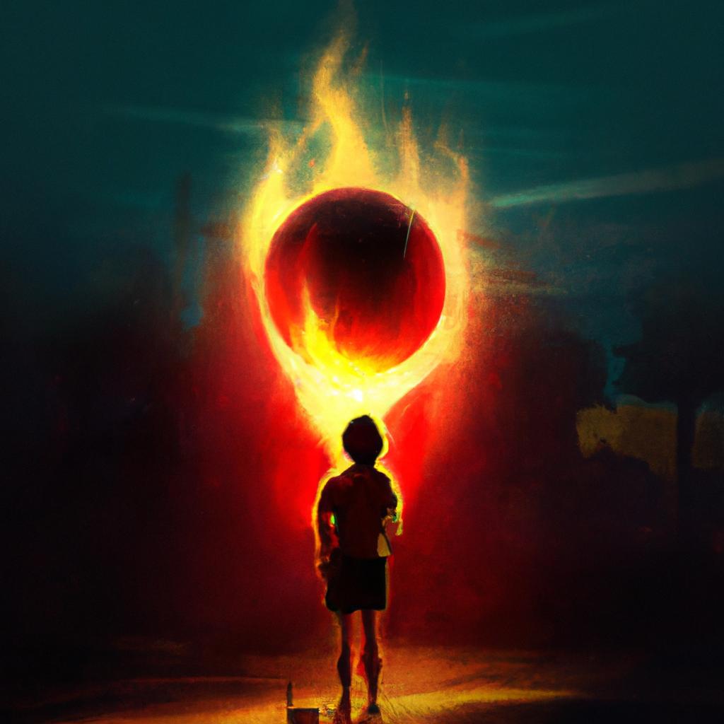 sonhar com bola de fogo3